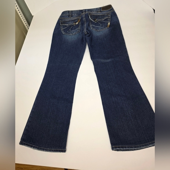 Silver Suki Bootcut Jeans 30/34 Dark Wash - Picture 6 of 15